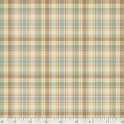 Marcus Fabrics Toolbox Primo Plaids Quilting Cotton Flannel- Blue