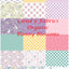 Organic Cloud 9 Fabrics Bunny Blossoms Tossed Bouquets Organic Quilting Cotton Fabric