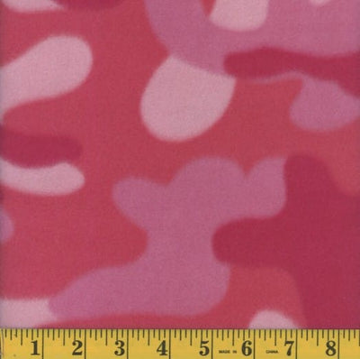 New Camoflauge Pink Polar Fleece