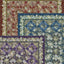 In the Beginning Carpet Bag Romance Tonal Quilting Cotton Fabric- Blue