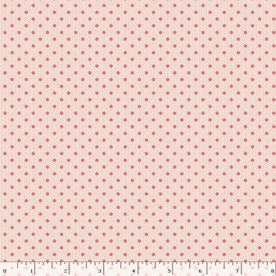 Marcus Fabrics Shades of Romance Dots Quilting Cotton Fabric- Blush