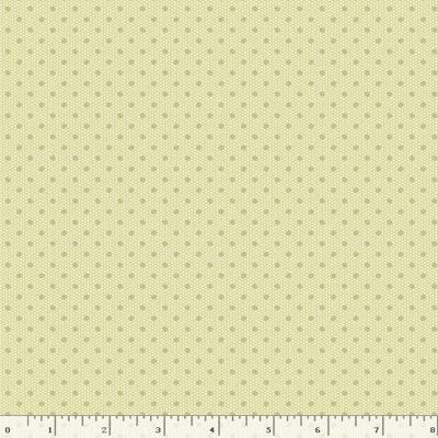 Marcus Fabrics Shades of Romance Dots Quilting Cotton Fabric- Lime