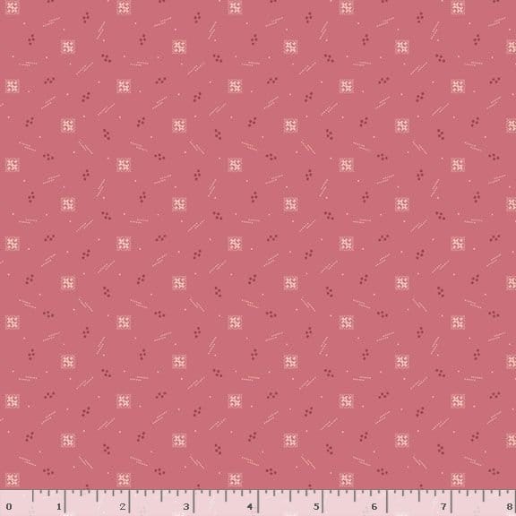 Marcus Fabrics Shades of Romance Geo Quilting Cotton Fabric- Pink