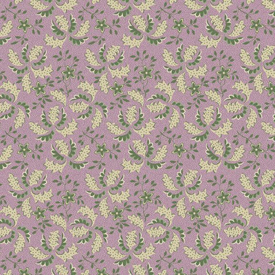 Marcus Fabrics Vivienne Floppy Fern Quilting Cotton Fabric- Lilac