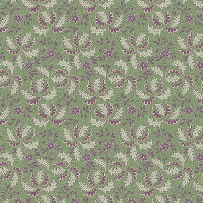Marcus Fabrics Vivienne Floppy Fern Quilting Cotton Fabric- Sage