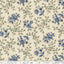 Marcus Fabrics Grace Elizabeth Floral & Vine Quilting Cotton Fabric- Cream