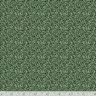 Marcus Fabrics Grace Elizabeth Mini Garden Quilting Cotton Fabric- Green