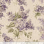 Marcus Fabrics Lavender & Lace Tossed Floral Quilting Cotton Fabric- Beige