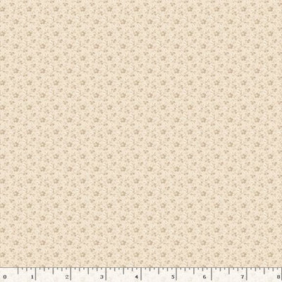 Marcus Fabrics Lavender & Lace Ditsy Floral Quilting Cotton Fabric- Cream