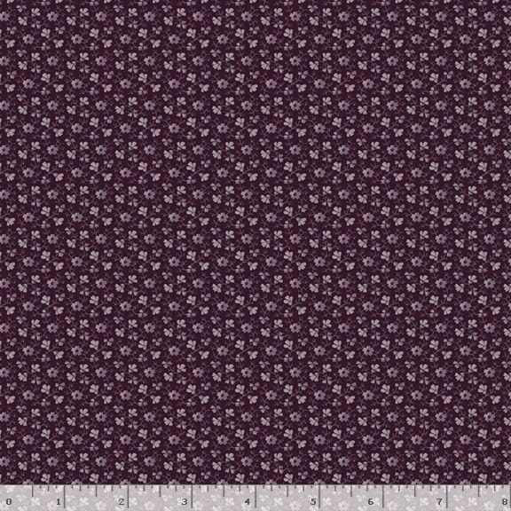 Marcus Fabrics Lavender & Lace Ditsy Floral Quilting Cotton Fabric- Purple