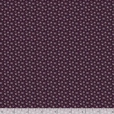 Marcus Fabrics Lavender & Lace Ditsy Floral Quilting Cotton Fabric- Purple