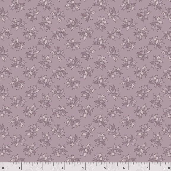 Marcus Fabrics Lavender & Lace Floral Quilting Cotton Fabric- Lilac