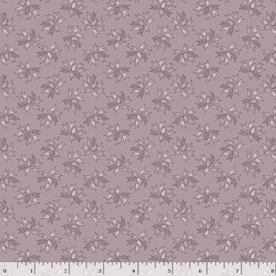 Marcus Fabrics Lavender & Lace Floral Quilting Cotton Fabric- Lilac