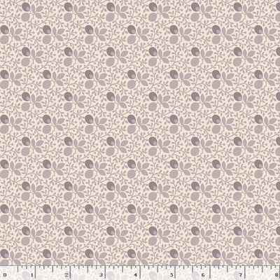 Marcus Fabrics Flower Garden Berry Vine Quilting Cotton Fabric- Lilac