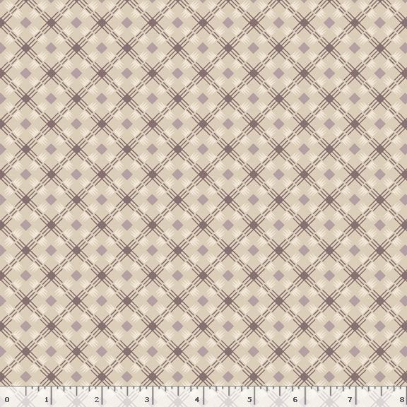 Marcus Fabrics Flower Garden Geo Quilting Cotton Fabric- Lilac
