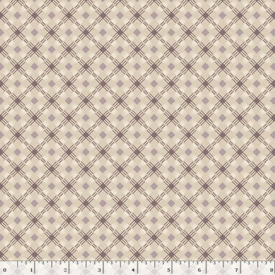 Marcus Fabrics Flower Garden Geo Quilting Cotton Fabric- Lilac