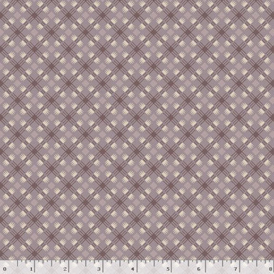 Marcus Fabrics Flower Garden Geo Quilting Cotton Fabric- Purple