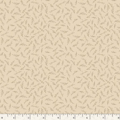 Marcus Fabrics Franklin House Grating Quilting Cotton Fabric- Beige