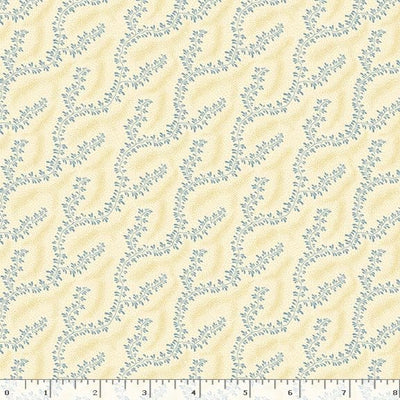 Marcus Fabrics Middleboro Road Willow Quilting Cotton Fabric- Cream