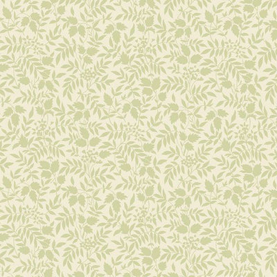 Marcus Fabrics Just Rosy Floral Silhouettes Quilting Cotton Fabric- Lime