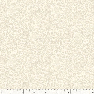 Marcus Fabrics Wild Flowers Flower Field Quilting Cotton Fabric- Cream