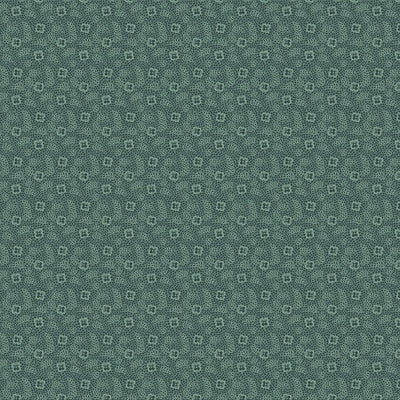 Timeless Treasures Jardin Stamped Mini Florals Quilting Cotton Fabric- Green