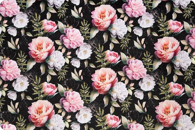 Shannon Fabrics Cuddle Single Sided 58/60" wide- Rite of Spring Noir