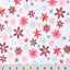 Shannon Fabrics Cuddle Single Sided 58/60" wide- Snow Frost Scarlet