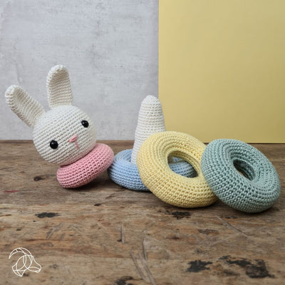Hardicraft Stacking Bunny Crochet Kit