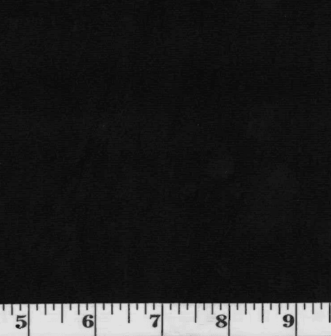 Solid Black Interlock Knit Fabric