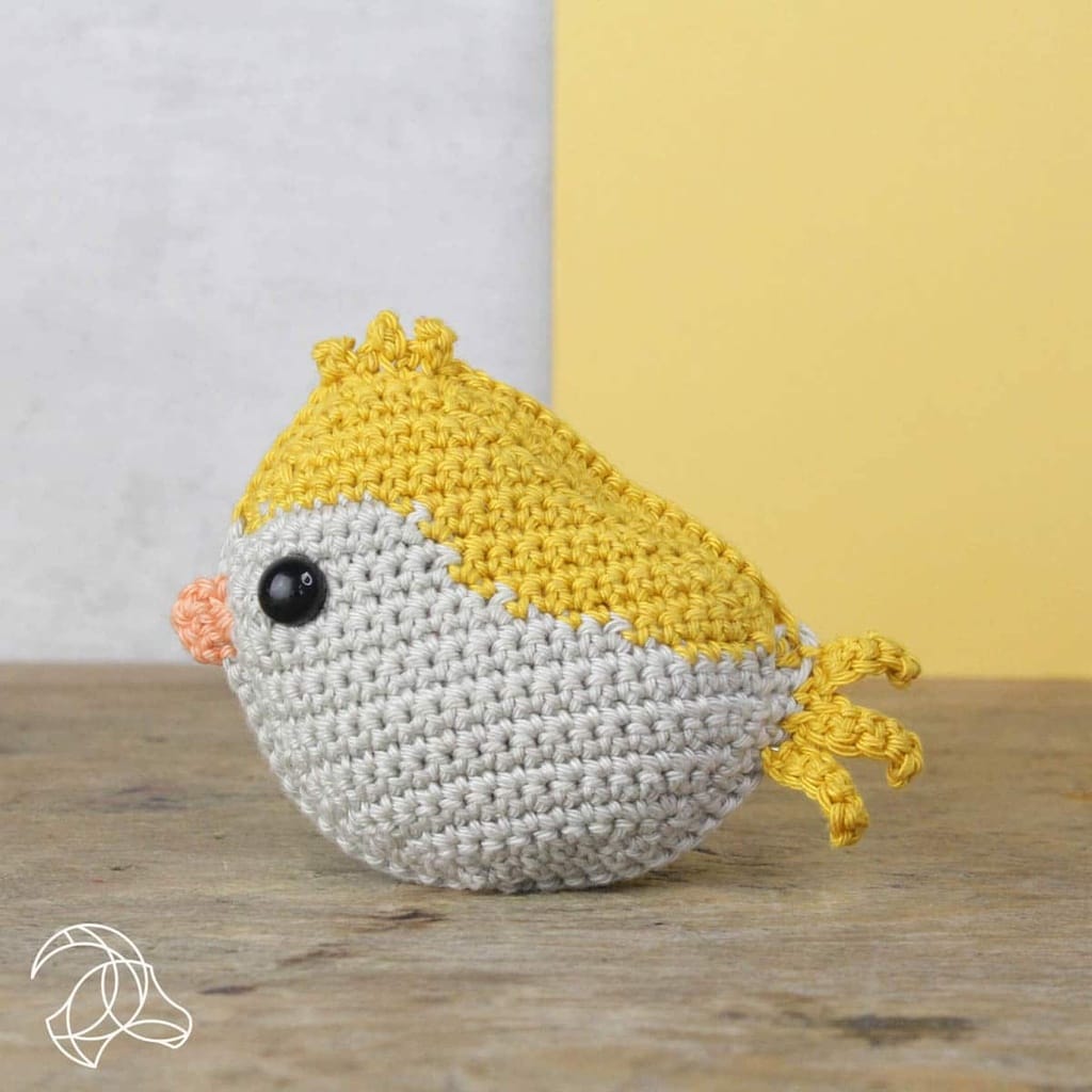 Hardicraft Bird Yellow Crochet Kit