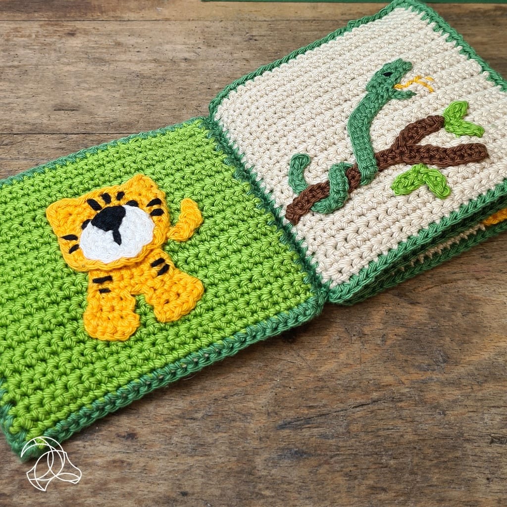Hardicraft Soft Book Jungle Crochet Kit