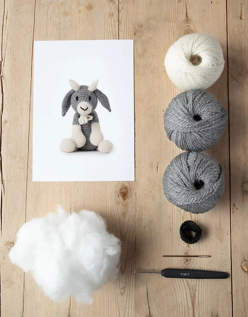 Toft Audrey the Goat Crochet Kit- Level 2 Beginner