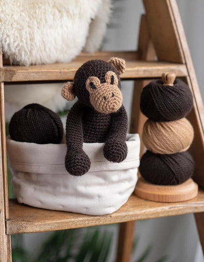 Toft Benedict the Chimpanzee Crochet Kit- Level 1 Beginner