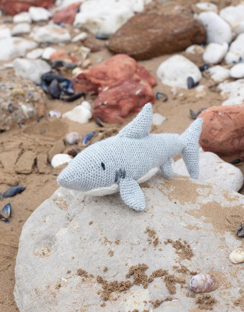 Toft Bryce the Great White Shark Crochet Kit- Level 2 Beginner