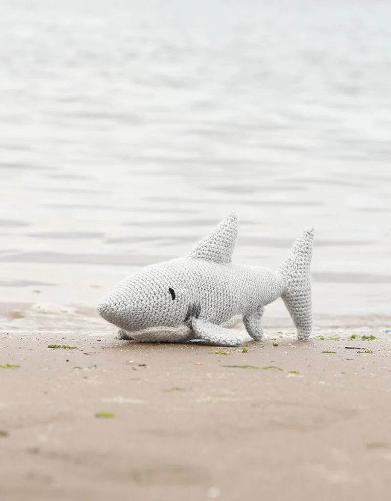 Toft Bryce the Great White Shark Crochet Kit- Level 2 Beginner