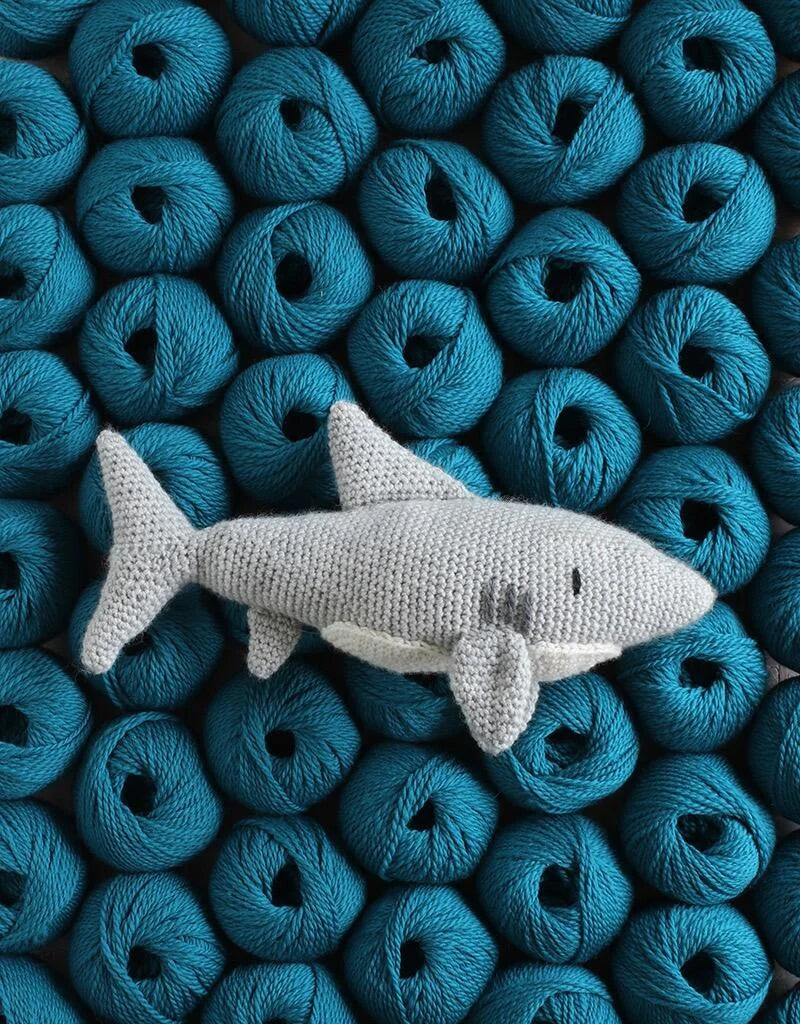 Toft Bryce the Great White Shark Crochet Kit- Level 2 Beginner