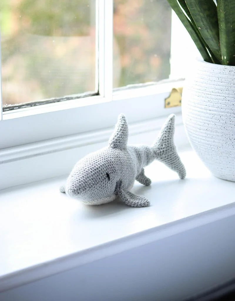 Toft Bryce the Great White Shark Crochet Kit- Level 2 Beginner
