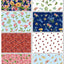 Henry Glass Enchanted Forest Packed Pink Flowers Quilting Cotton Fabric- Pink
