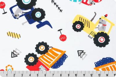 Shannon Fabrics Cuddle Single Sided 58/60" wide- Hardhat Royal