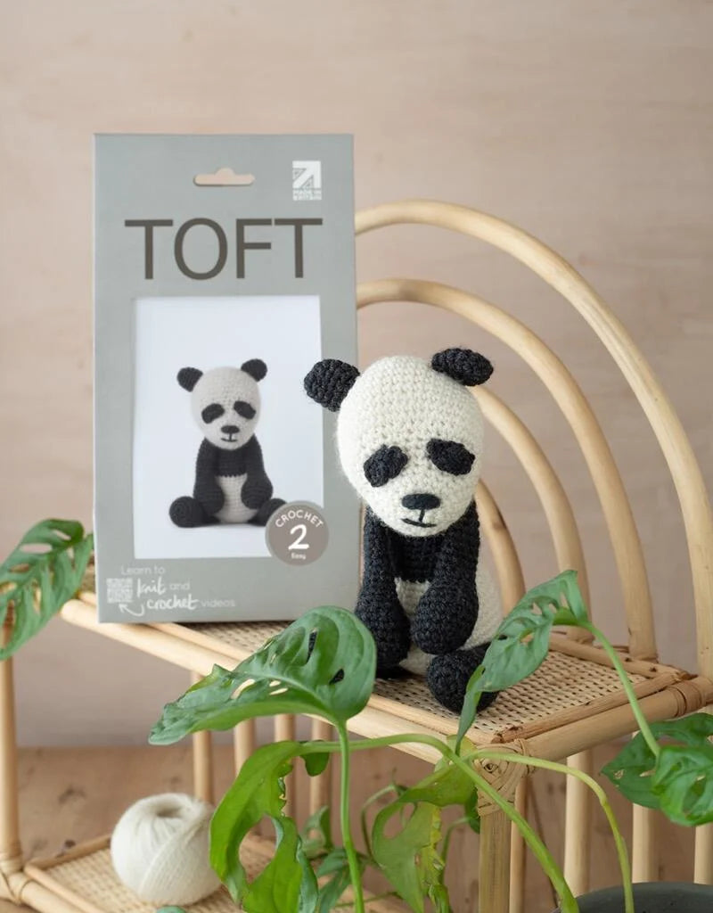 Toft Fiona the Panda Crochet Kit- Level 2 Beginner