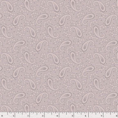 Marcus Fabrics Flower Garden Paisley Quilting Cotton Fabric- Lilac