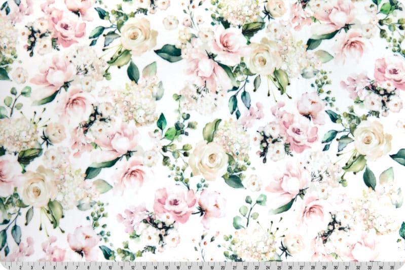 Shannon Fabrics Cuddle Single Sided 58/60" Wide- Something Pink Multi