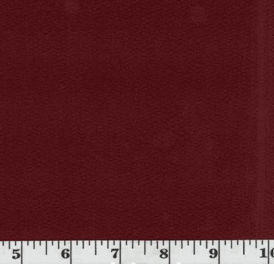 Rich Burgundy Double Crinkle Crepe Polyester Fabric