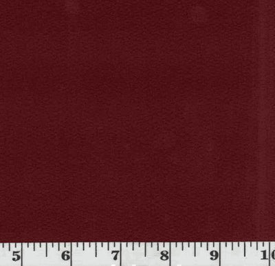 Rich Burgundy Double Crinkle Crepe Polyester Fabric