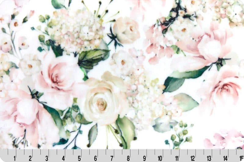 Shannon Fabrics Cuddle Single Sided 58/60" Wide- Something Pink Multi