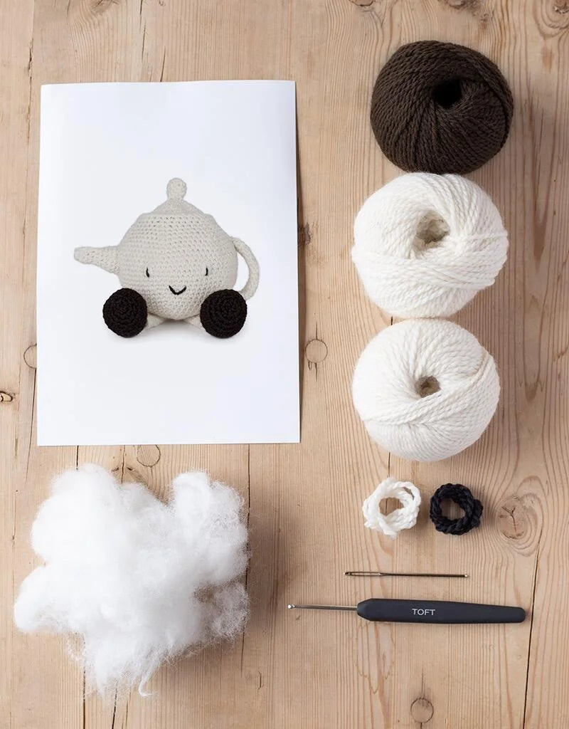 Toft Earl the Teapot Crochet Kit- Level 2 Beginner