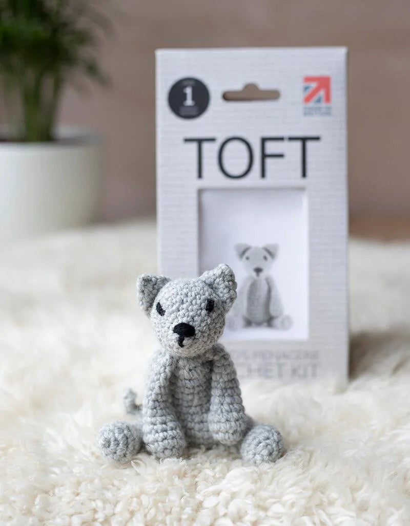 Toft MINI Alexandre the Cat Crochet Kit- Level 1 Beginner