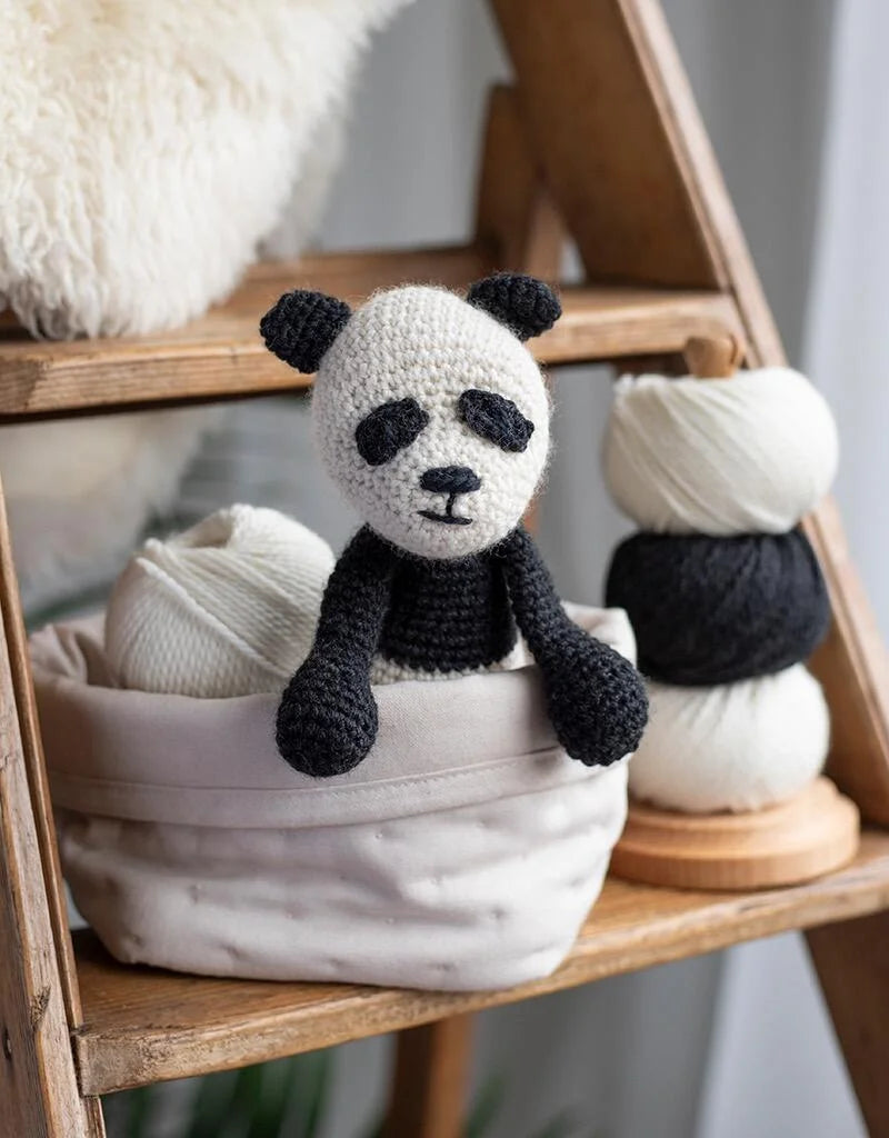 Toft Fiona the Panda Crochet Kit- Level 2 Beginner