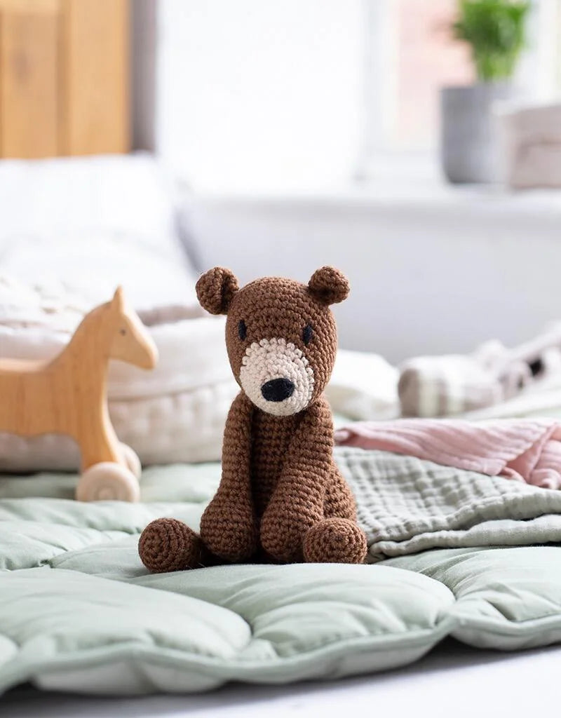 Toft Penelope the Brown Bear Crochet Kit- Level 2 Beginner